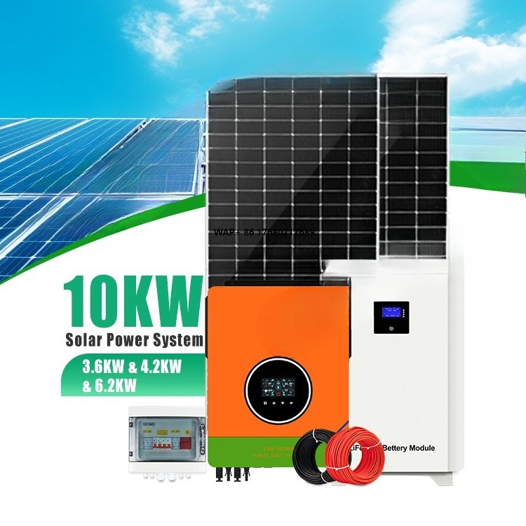 Solar Panel System 10Kw - ESUN Fabriek Directe Prijs 10KW Zonne-energie