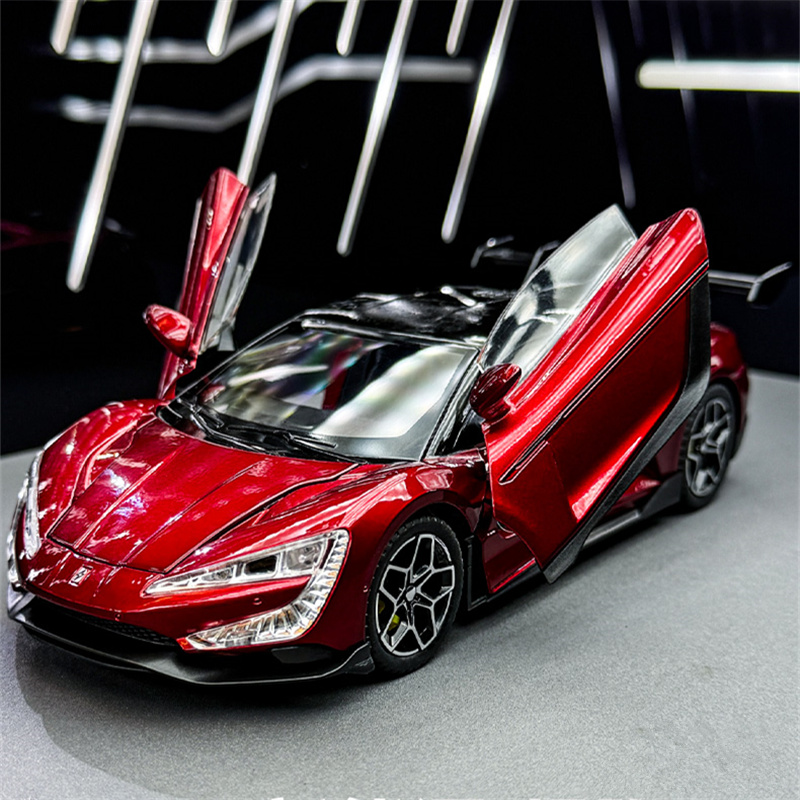 Renewable Energy Kids - 1/24 BYD Yangwang U9 Legering Elektrische