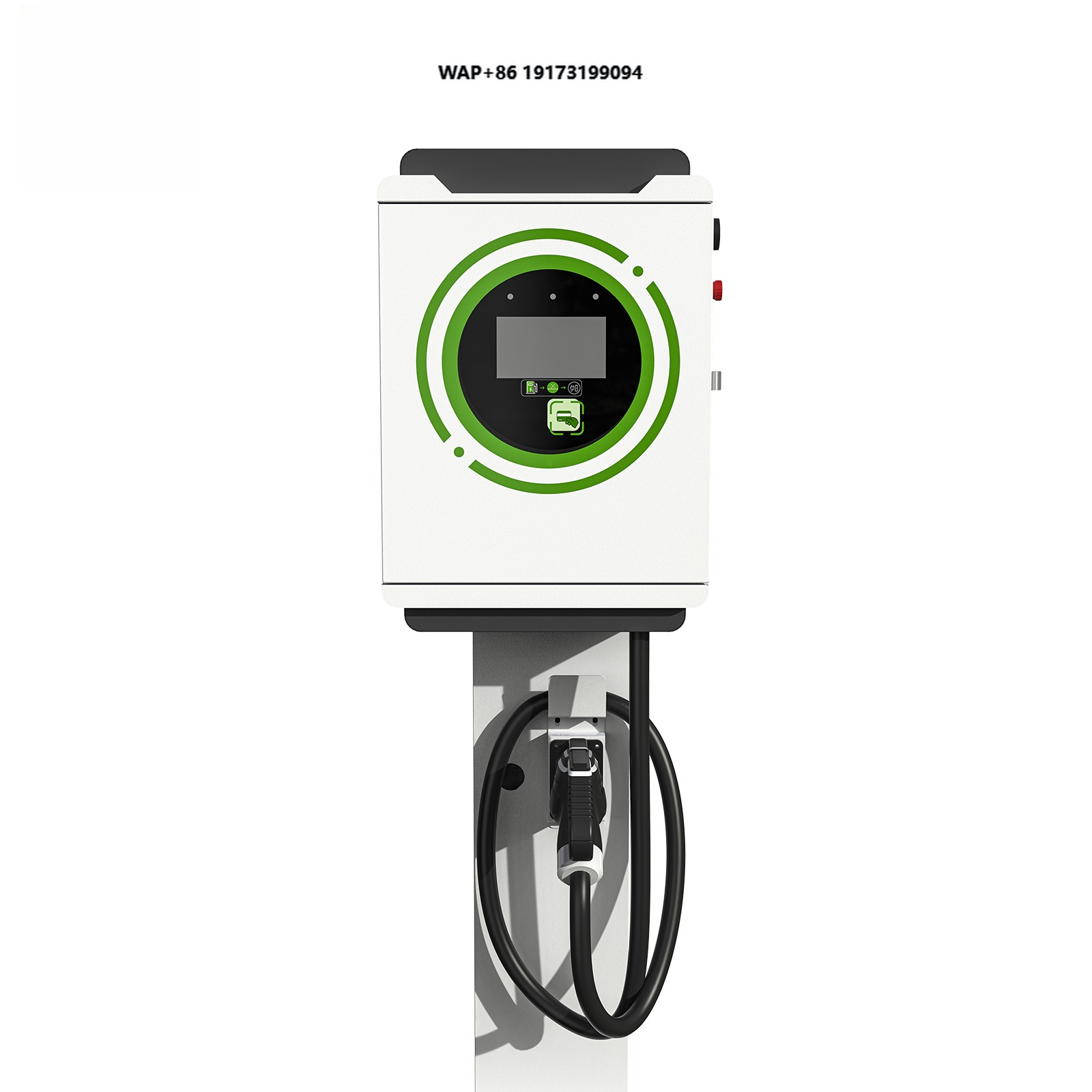 Ev Charger Wallbox - 20KW/30KW/40KW DC snellader wandbox met 5M
