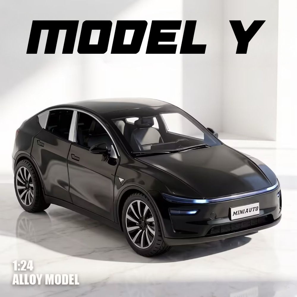 Renewable Energy Kids - 1:24 Schaalmodel Y Automodellen Speelgoed Voorwielbesturing