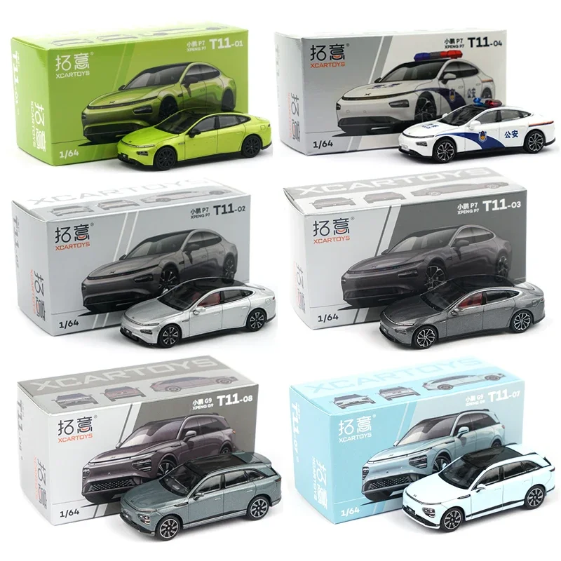 Renewable Energy Kids - Xcartoys 1/64 Xpeng P7 Nieuwe Energie
