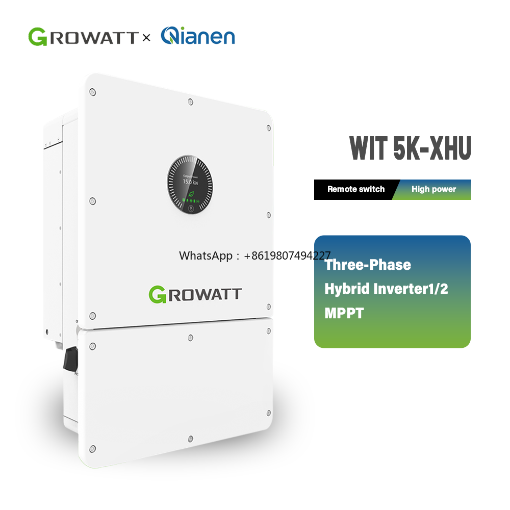 Hybrid Solar Inverter - WIT 5K-XHU Hybride Omvormer Driefasig 3-fasig