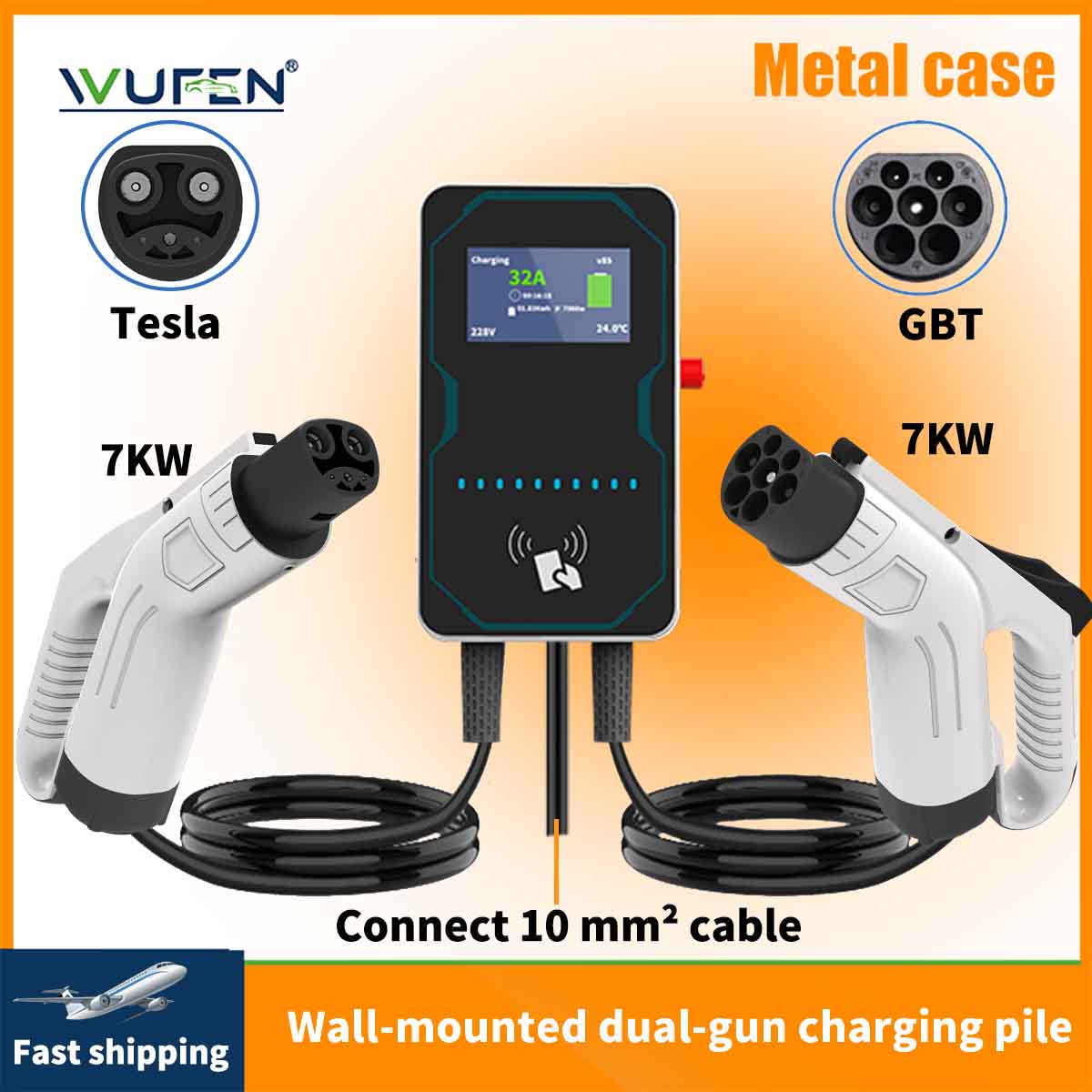 Ev Charger Wallbox - WUFEN EVSE Wallbox EV-autolader Elektrische Auto