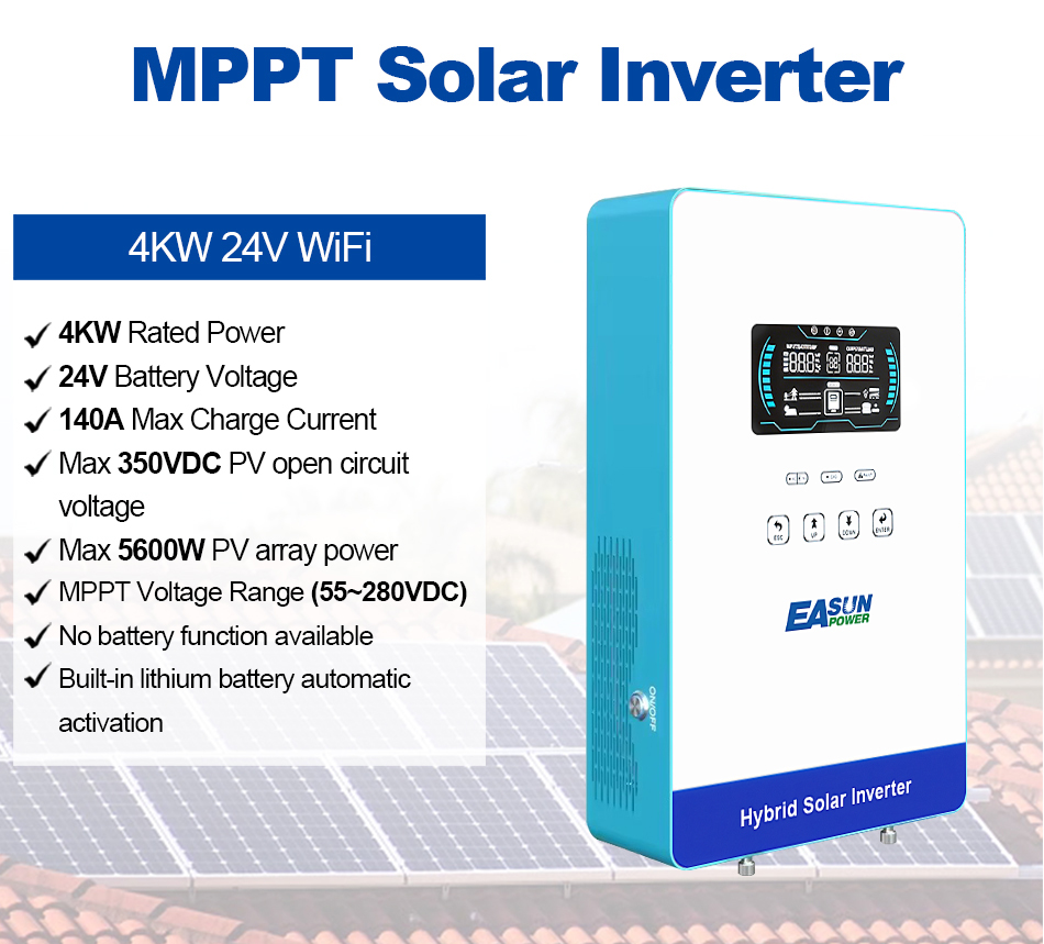 EASUN POWER 4KW Omvormer 110V  - Flexible Solar Panel recensie en prijs