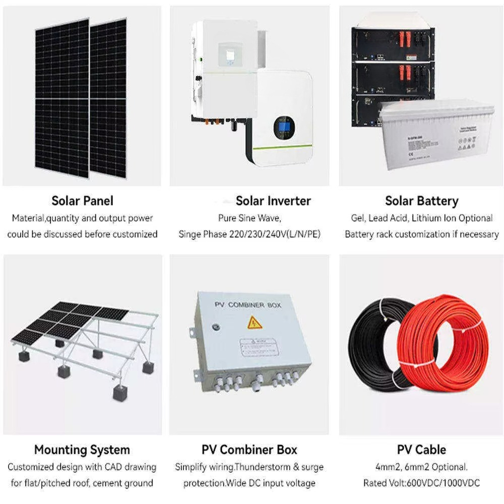 Fotovoltaïsche energieopslagsy - Solar Panel System 10Kw recensie en prijs