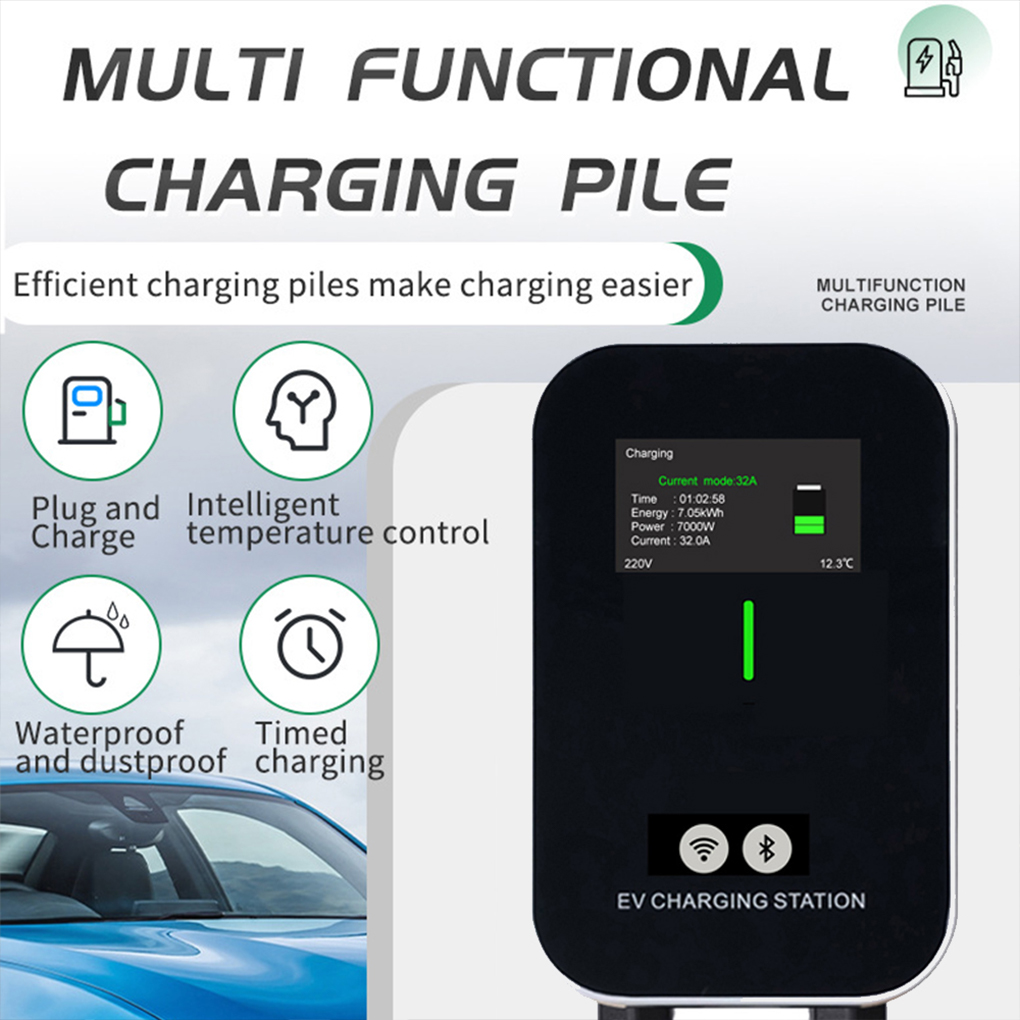 TYPE-2 Wallbox EV-oplader 7KW  - Ev Charger Wallbox recensie en prijs