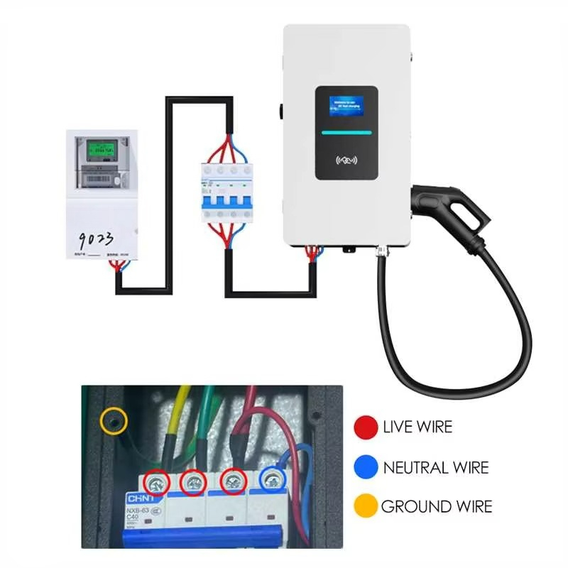 RSCHG 20kW CCS1 IP54 DC Snella - Ev Charger Wallbox recensie en prijs