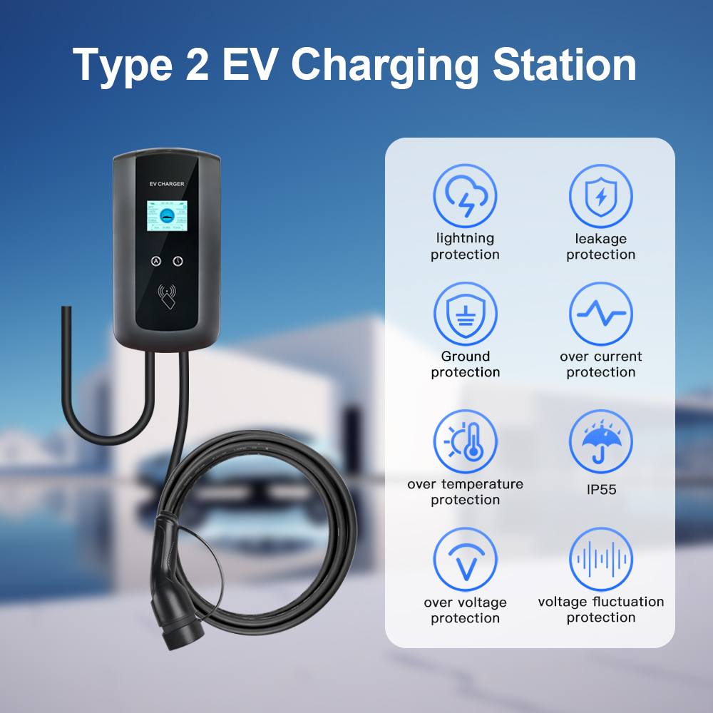 Kolanky 32A 7.2/22KW EV Laadst - Ev Charger Wallbox recensie en prijs